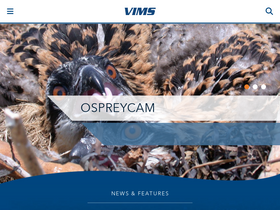 'vims.edu' screenshot