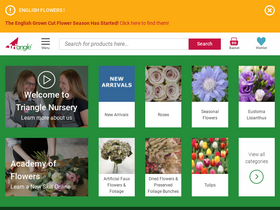 'trianglenursery.co.uk' screenshot