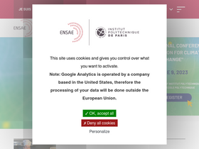 'ensae.fr' screenshot