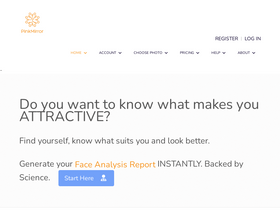'pinkmirror.com' screenshot