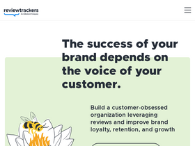 'reviewtrackers.com' screenshot