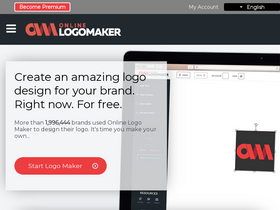 'onlinelogomaker.com' screenshot