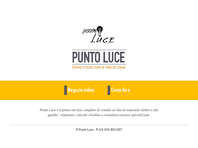 'puntoluce.net' screenshot
