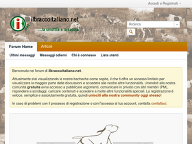 'ilbraccoitaliano.net' screenshot