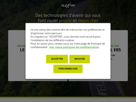 'flexfuel-company.com' screenshot