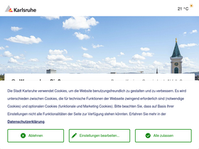 'artenschutz.karlsruhe.de' screenshot