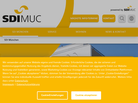 'sdi-muenchen.de' screenshot