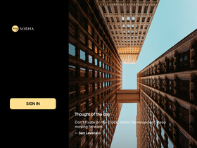 my.sobha.com