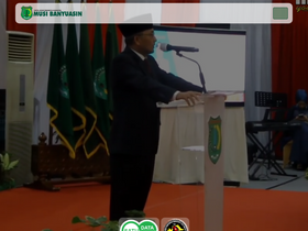 'mubakab.go.id' screenshot