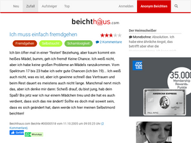'beichthaus.com' screenshot