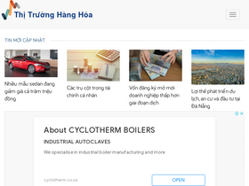 'thitruonghanghoa.com' screenshot