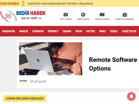 'bedirhaber.com' screenshot