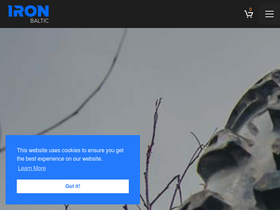 'ironbaltic.com' screenshot