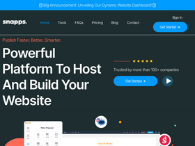 'snapps.ai' screenshot