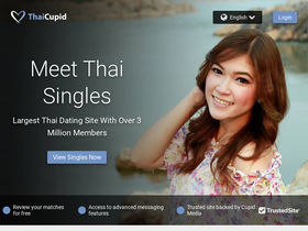 'thaicupid.com' screenshot