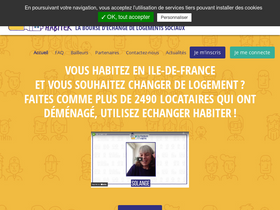 'echangerhabiter.fr' screenshot