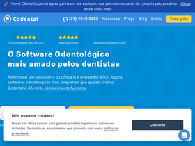 'codental.com.br' screenshot