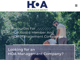 'hoamanagement.com' screenshot