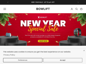 Bowlift website screenshot