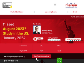 'manyagroup.com' screenshot