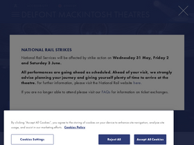 'delfontmackintosh.co.uk' screenshot