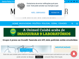 'muvucapopular.com.br' screenshot