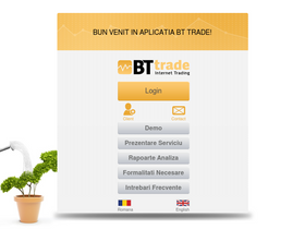 'bt-trade.ro' screenshot