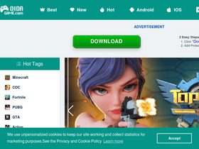 'didagame.com' screenshot