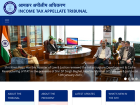 'itat.gov.in' screenshot