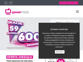 'gawex.pl' screenshot
