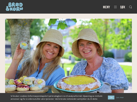 'brodogkorn.no' screenshot