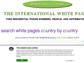 'whitepages.co.com' screenshot