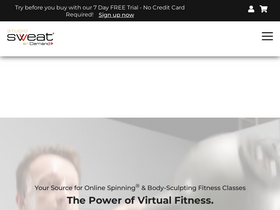 'studiosweatondemand.com' screenshot