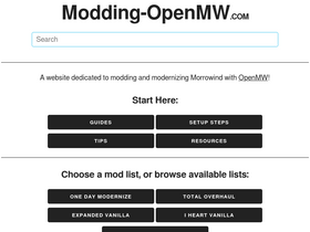 'modding-openmw.com' screenshot
