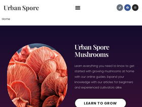 'urbanspore.com.au' screenshot