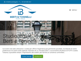 'btstudiolegale.it' screenshot