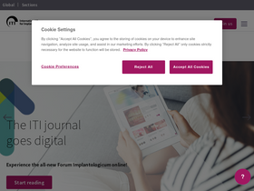 'iti.org' screenshot