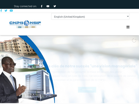 'cnps.cm' screenshot