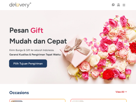 'delovery.com' screenshot