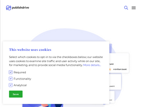 'publishdrive.com' screenshot