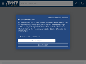 'awn.de' screenshot
