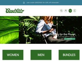 Goodfair website screenshot