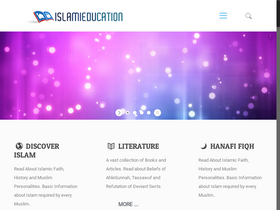 'islamieducation.com' screenshot