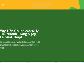 'vaytienonline.vn' screenshot