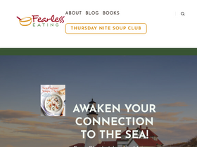 'fearlesseating.net' screenshot