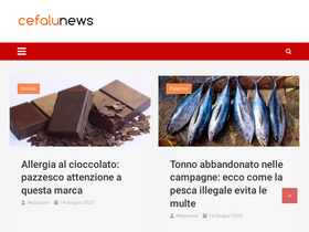 'cefalunews.org' screenshot