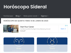 'horoscoposideral.com.br' screenshot