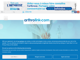 'arthrolink.com' screenshot