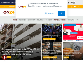 'on24.com.ar' screenshot