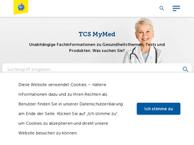 'tcs-mymed.ch' screenshot